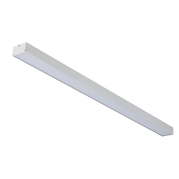 6 Pcs 47 Inches Rectangle Aluminum Long Linear LED Modern Office Pendant Lights - Image 7