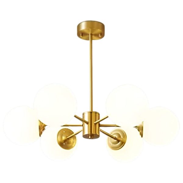 6 Lights Three Step Dimming LED Nordic Chandelier Kitchen Island Lighting - Image 5