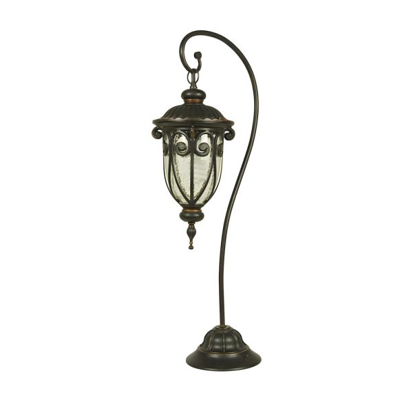 Waterproof Lantern Raindrops Glass Shade European Outdoor Lawn Lights - Image 6