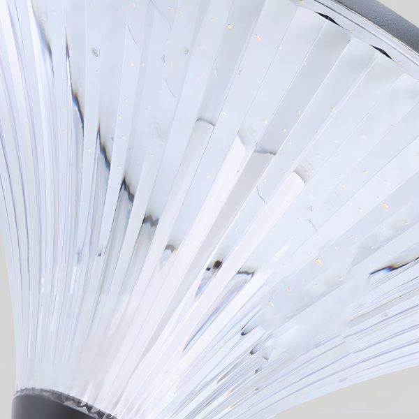 1-Light Black Outdoor LED Solar Lamp Post and Pole Street Light - Image 7