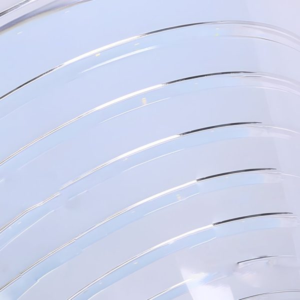 1-Light Round Solar LED Outdoor Lamp Post in Black - Image 7