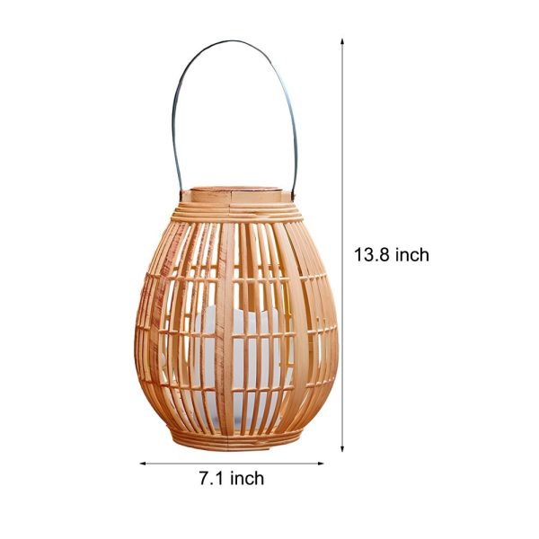 1 Pack Portable Waterproof Candle Light Outdoor Solar Lanterns - Image 8