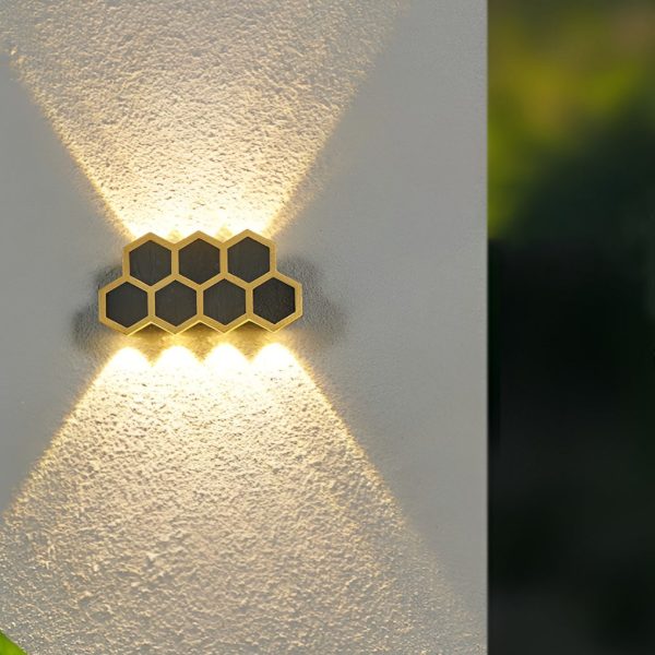 Beehive-shaped LED Up and Down Lights Waterproof Modern Wall Washer Light - Image 6