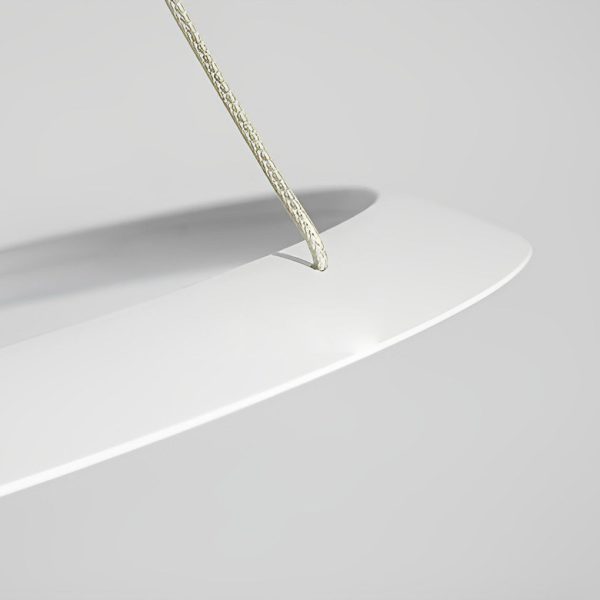 Minimalist Round LED Stepless Dimming Nordic Chandelier Hanging Lamp - Image 11