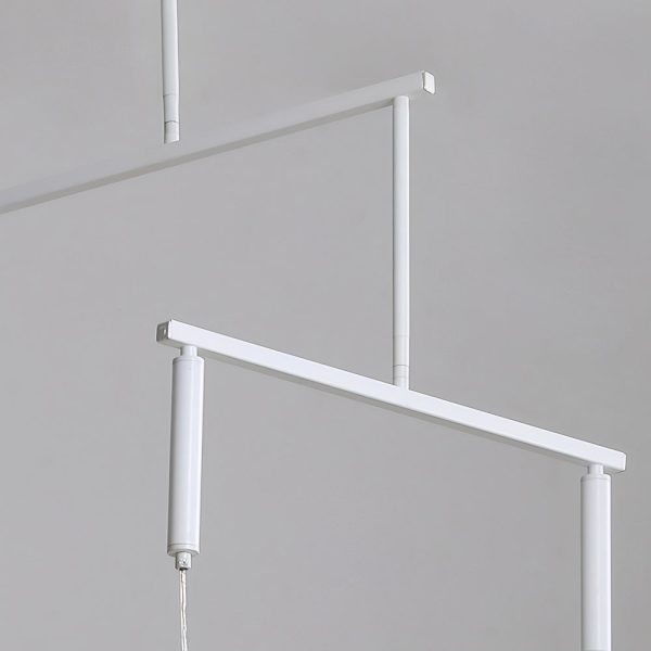 3/6/9-Light White Focus LED Chandelier - Image 5