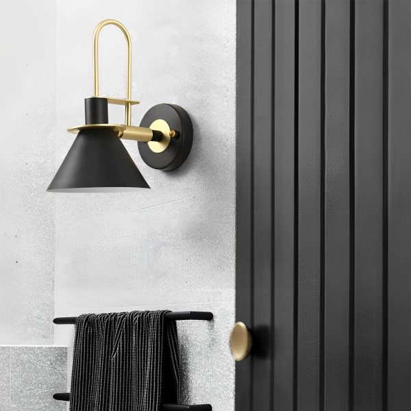 Minimalist Horn Shape Iron Creative Modern Wall Lamp Wall Sconce Lighting - Image 2