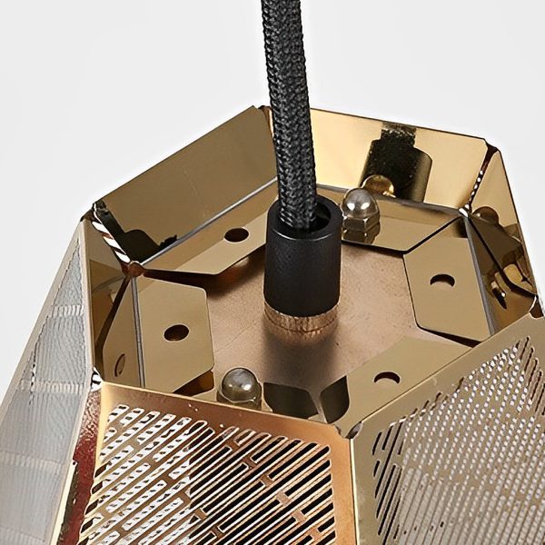 Electroplated Stainless Steel Creative Geometric Nordic Pendant Lights - Image 10