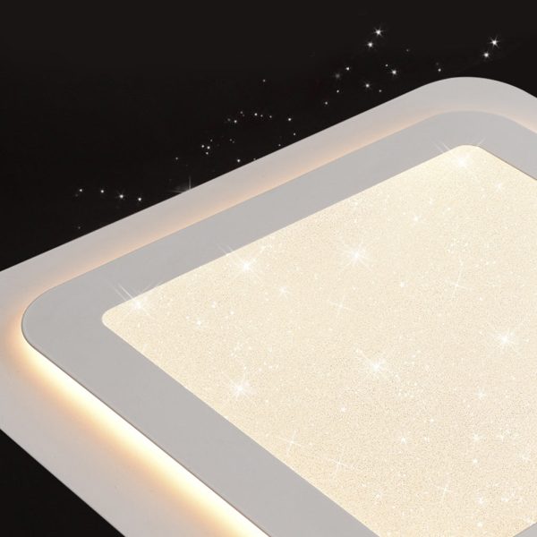 Minimalist Square Circular LED Stepless Dimming Modern Ceiling Lights - Image 11
