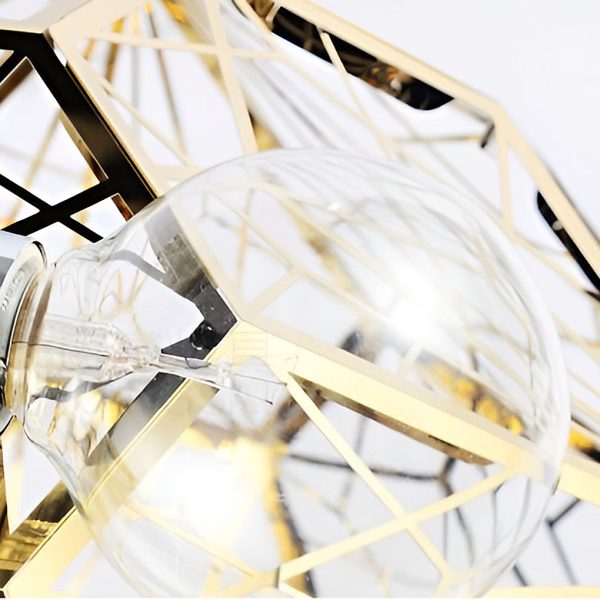 Geometric Spherical Postmodern Dining Room Chandelier Pendant Light - Image 10