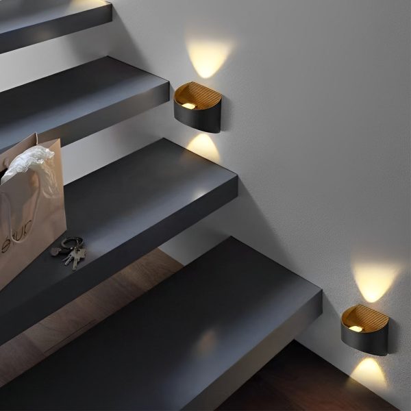 Unique Up and Down Lighting LED Waterproof Modern Exterior Wall Lights - Image 2