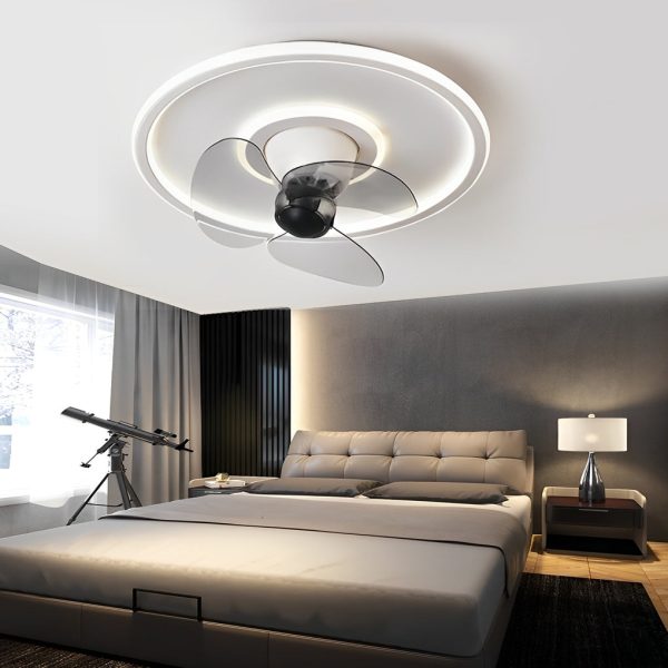 Smart Silent 360?? Rotating Dimmable LED Invisible Ceiling Fan Lights - Image 7