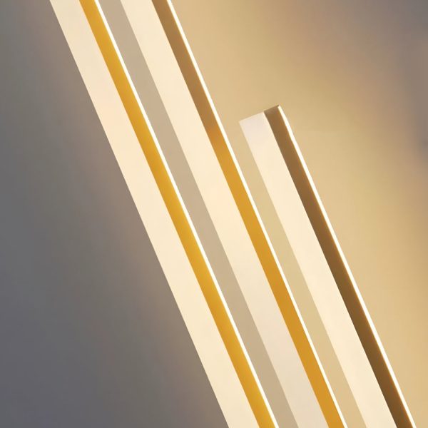 Modern Linear Wall Lamp Minimalist 2 Color Metal Wall Light - Image 7