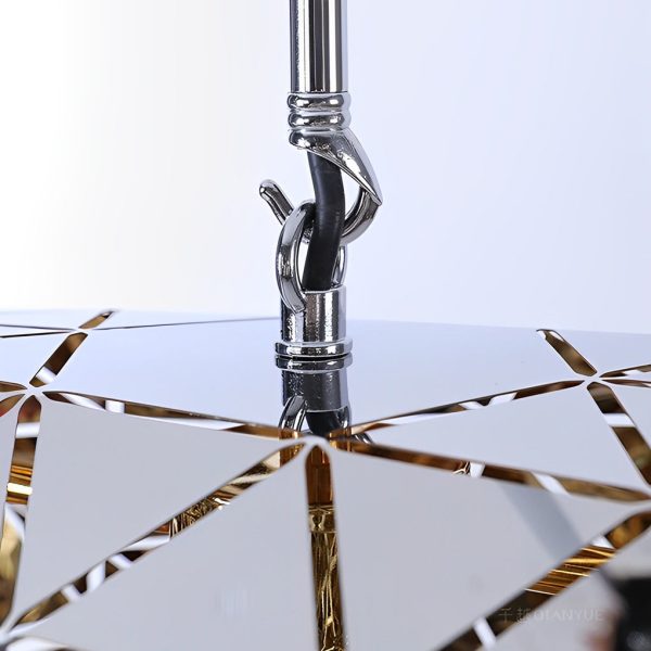 Irregular Decor Stainless Steel Hollow Creative Post-Modern Chandelier - Image 6