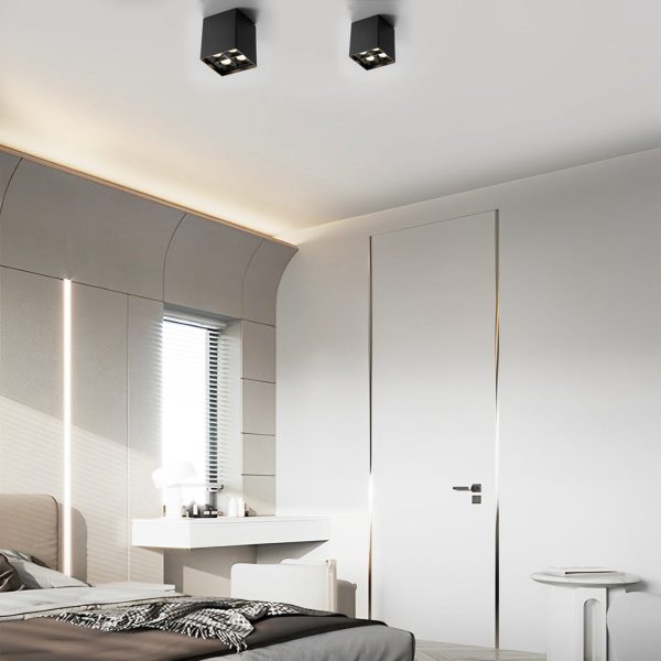 Square Grids LED Beam Angle 24?? Surface Mounted Downlight Spotlight - Image 4