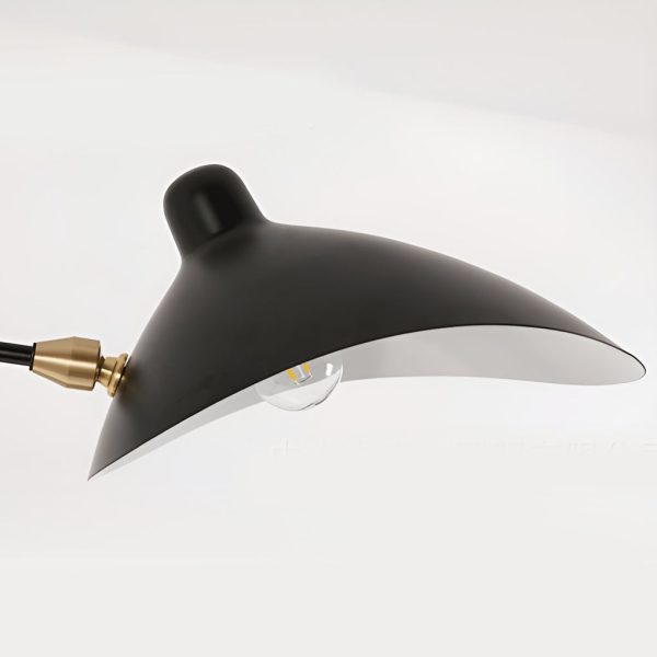 Creative Adjustable Iron Industrial Swing Arm Wall Lamp Wall Sconce Lighting - Image 10