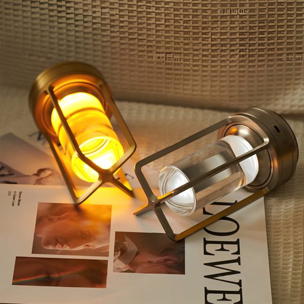 Portable Lantern Cordless Table Lamp USB Touch Dimming Night Lights - Image 7