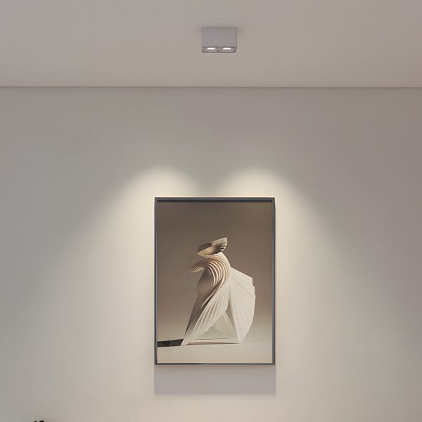 4.3-Inch H Square 7W COB LED FLush Mount Spotlight - Image 3