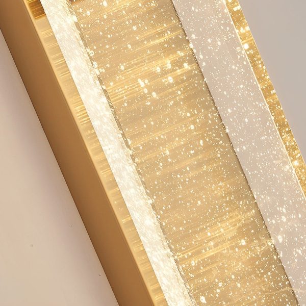 Crystal Bubbles Strip Three Step Dimming Post-Modern LED Wall Light Fixture - Image 9