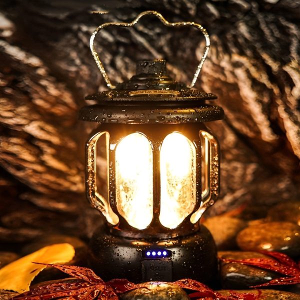 Portable Multi-function LED Waterproof Rechargeable Outdoor Lanterns - Image 7