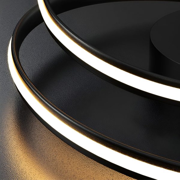 Circular Stepless Dimming LED Modern Ceiling Lights Flush Mount Lighting - Image 10