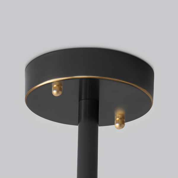 6/8-Light Dimmable Metallic Electroplated Glass Chandelier Lighting - Image 6
