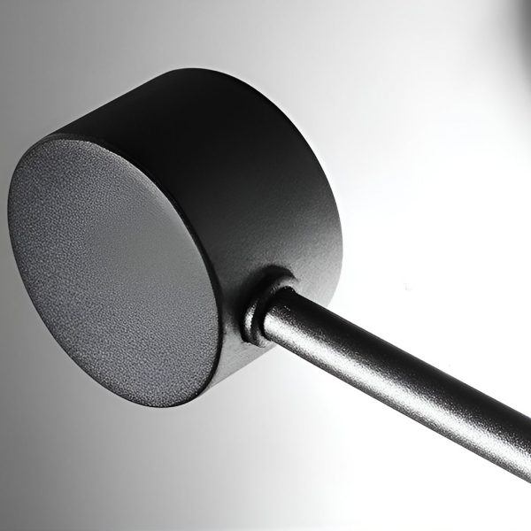 Creative Round Line LED Black Nordic Wall Art Light Wall Sconce Lighting - Image 8