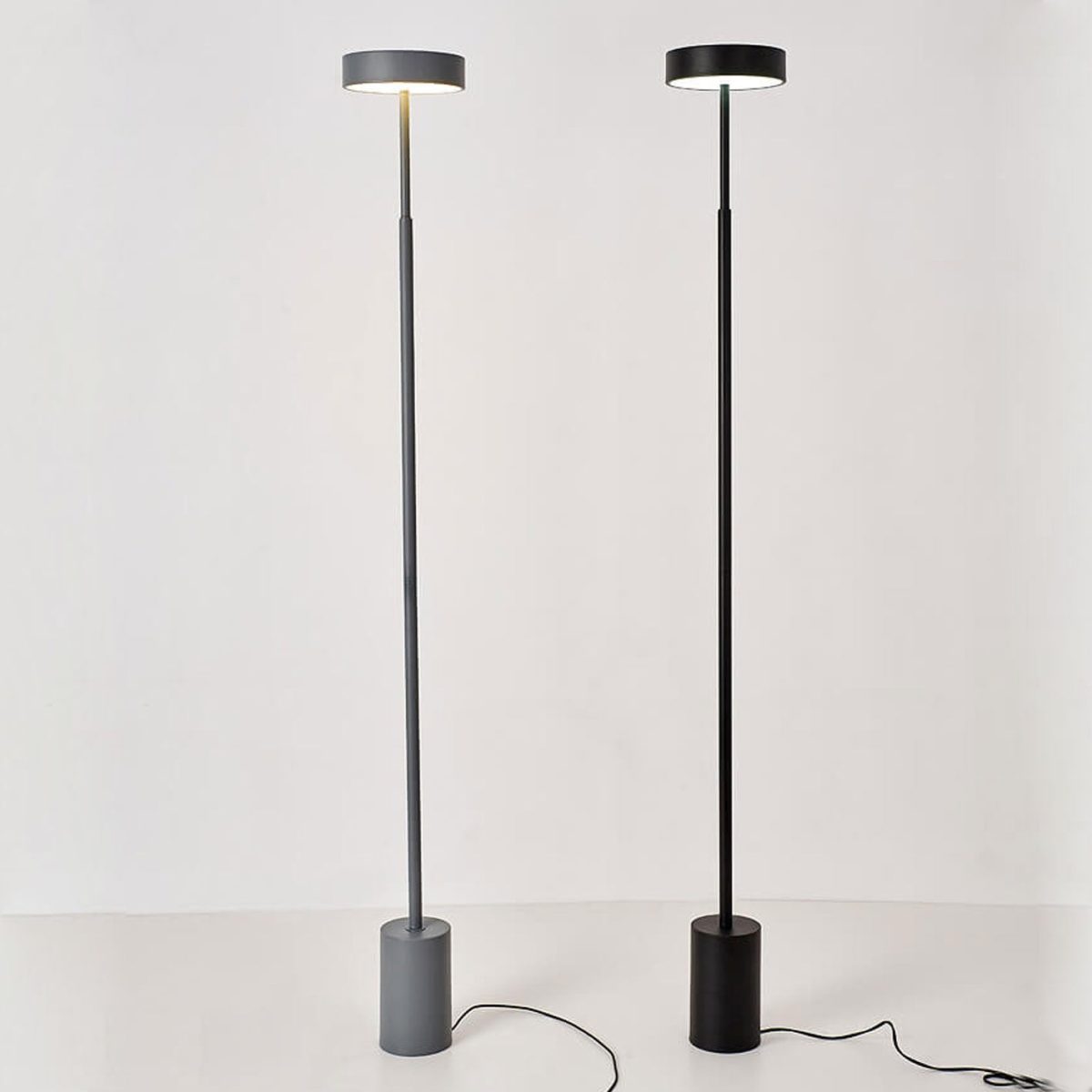 Nordic Minimalist Column LED Standing Floor Lamp - Image 9
