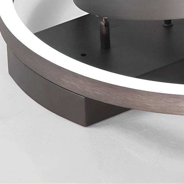 Adjustable Multiple Circular LED Modern Flush Mount Ceiling Lights - Image 10