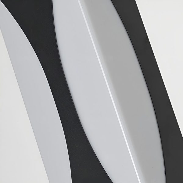 Creative Rectangular Waterproof LED Black Modern Outdoor Wall Sconce Lighting - Image 10