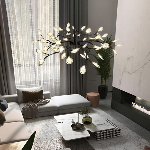 Branches Metal Acrylic Nordic Chandelier Ceiling Light Hanging Lamp - Image 11