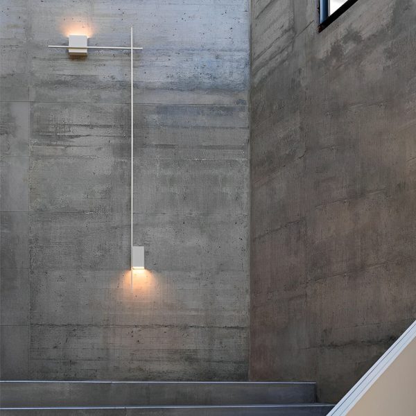 Creative Square Strip Three Step Dimming LED Nordic Wall Sconce Lighting - Image 6