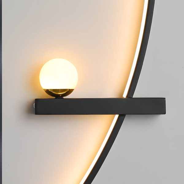 Curved Strip 3 Step Dimming LED Wall Sconce Lighting Wall Lamp - Image 8