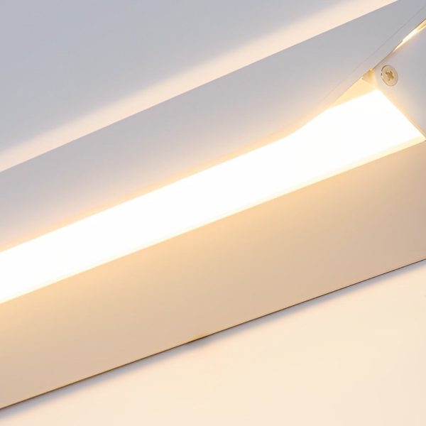 270?? Rotatable Adjustable Rectangular Strip LED White Nordic Wall Lamp - Image 12