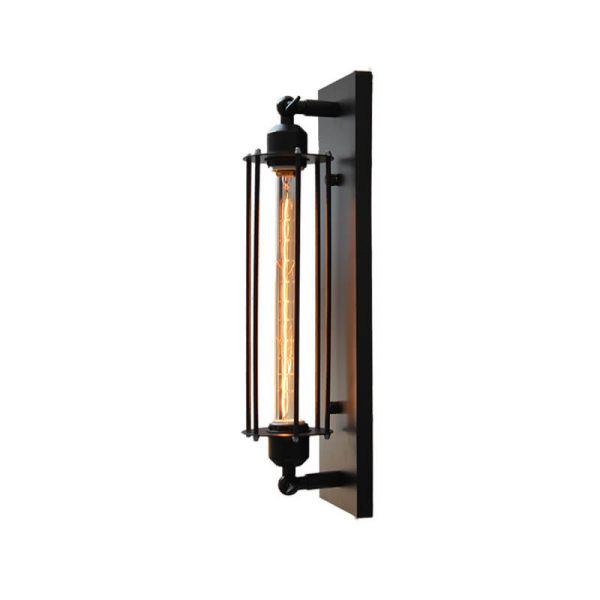 Industrial Style 1-Light Long Pencil Bulb LED Wall Sconce Lamp - Image 8
