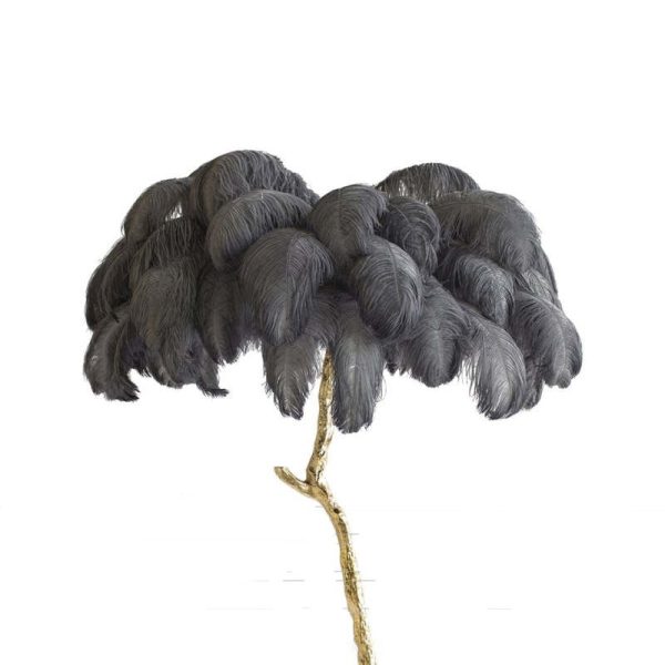 O'Moore Nordic Luxury Unique Ostrich Feather Floor Lamp/Table Lamp - Image 28