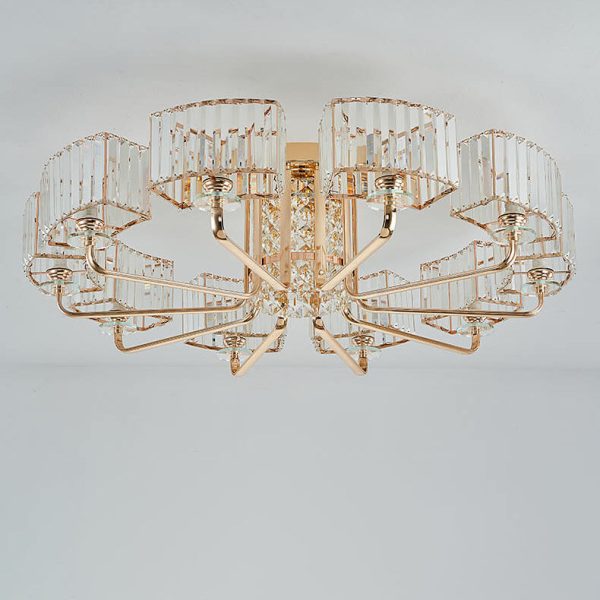 Modern Light Luxury Crystal 6/8/10/12- Light Flush Mount Ceiling Light - Image 16
