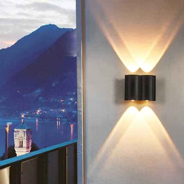 Creative Wave Up and Down Light LED Waterproof Modern Wall Washer Light - Image 3
