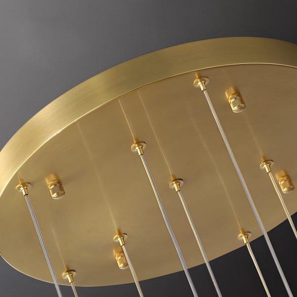 Spiral Pineapple Multi Glass Ball Staircase Chandelier LED Globes Hanging Ceiling Lights Suspension Lamp Drop Lights for Stairs - Image 8