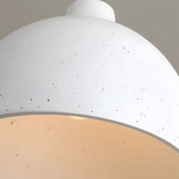 Modern Adjustable Resin Bowl Pendant Lamp - Image 8