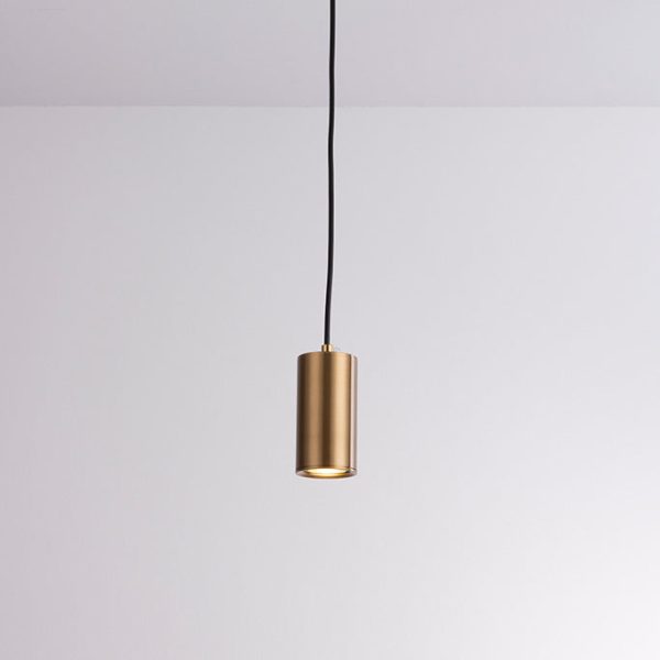 Nordic Minimalist Column Iron Mini 1-Light Pendant Light - Image 8