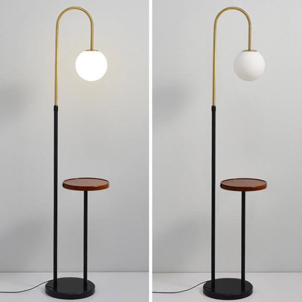 Industrial Iron Creative Shelf 1-Light Standing Floor Lamp - Image 2