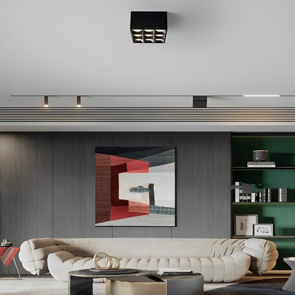 Square Grids LED Beam Angle 24?? Surface Mounted Downlight Spotlight - Image 2