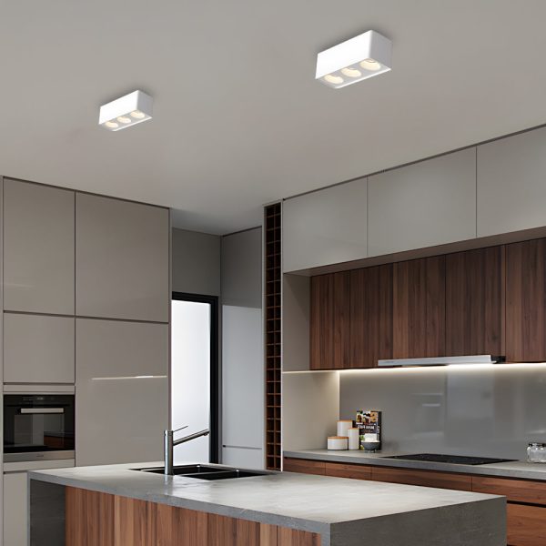 4.3-Inch H Square 7W COB LED FLush Mount Spotlight - Image 5