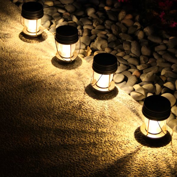 Retro Portable Waterproof Intelligent Led Solar Powered Outdoor Lights - Image 6