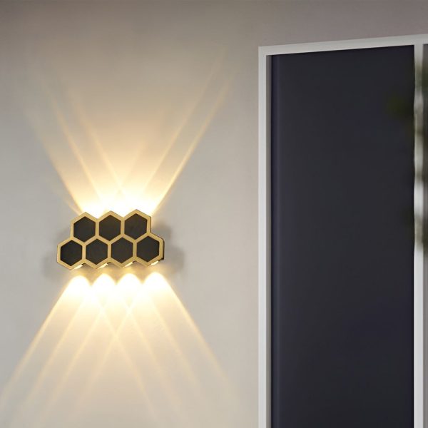 Beehive-shaped LED Up and Down Lights Waterproof Modern Wall Washer Light - Image 4