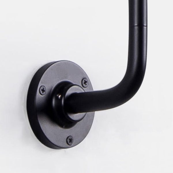 Industrial Vintage Iron Long Pole Swing Arm 1-Light Wall Sconce Lamp - Image 7