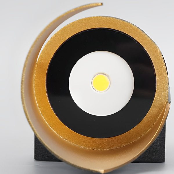 Spiral Exterior Up and Down Wall Lights Outdoor Wall Mounted Light with Gold Interior - Image 11