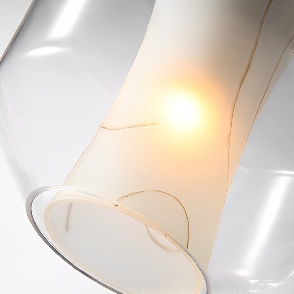 Double Glass Lampshade Creative Metal Post-Modern Pendant Lighting - Image 11
