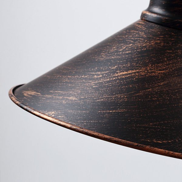 Retro Conical Iron Waterproof Industrial Style Outdoor Wall Lamp Exterior Lights - Image 13