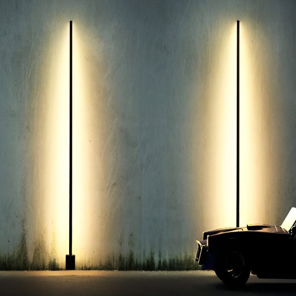 Minimalist Strip LED Waterproof Modern Outdoor Floor Lamp Lawn Lights - Image 8